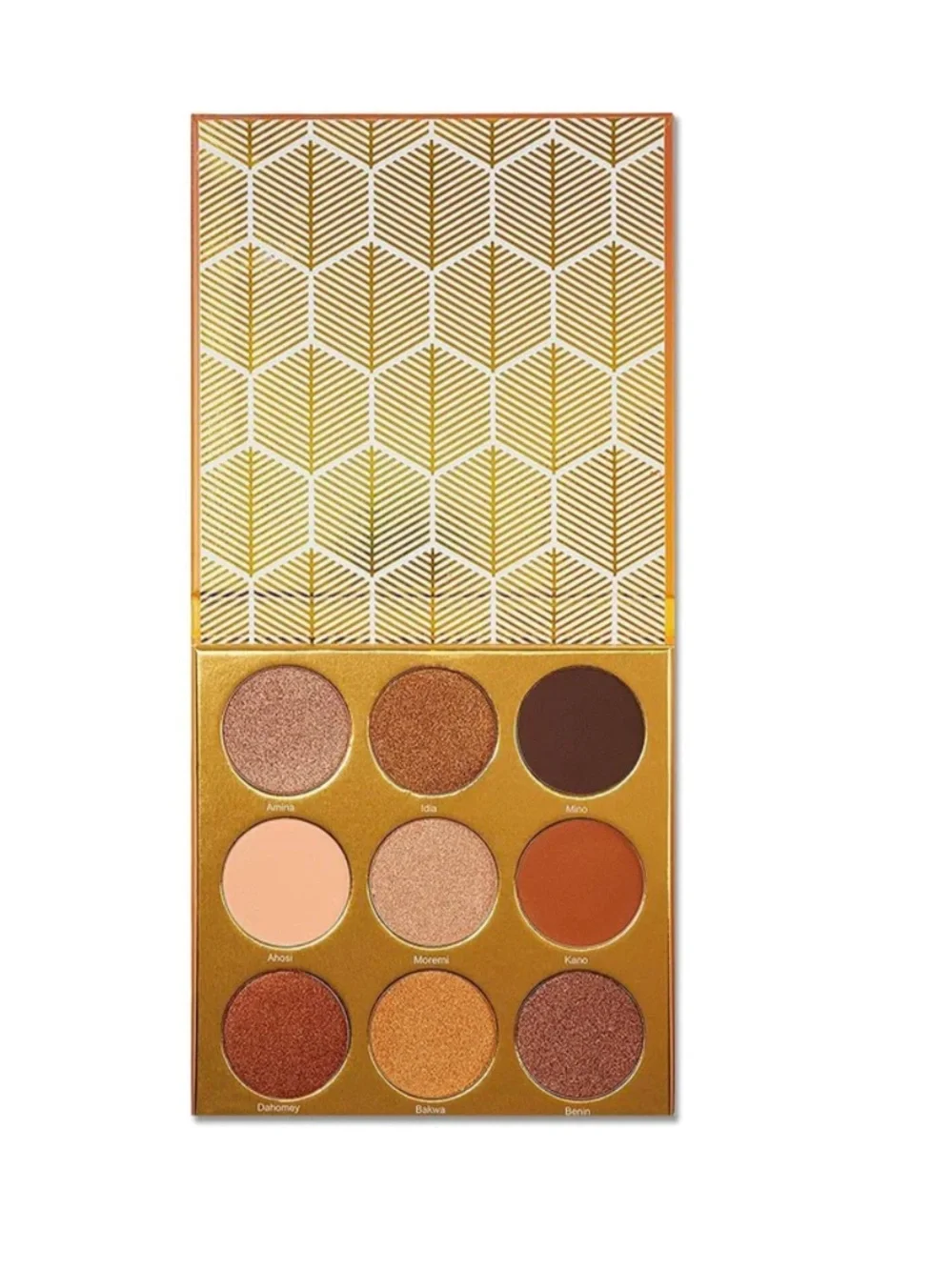 Juvia's Place Warrior Eyeshadow Palette — Brown, Gold, Copper & Tan Shades